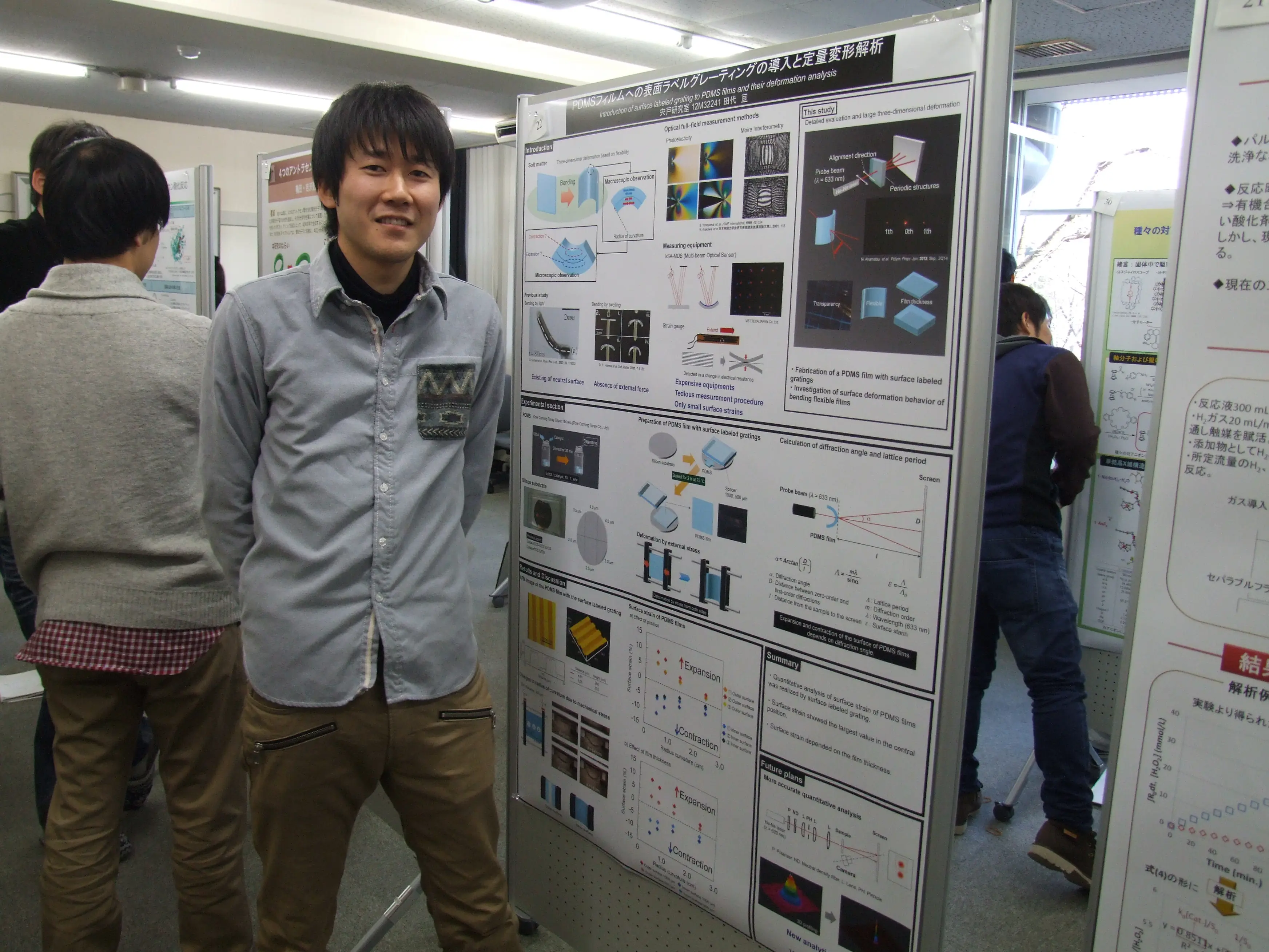 化学環境学専攻M1中間発表会写真